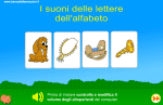 I suoni delle Lettere dell'Alfabeto : C dura