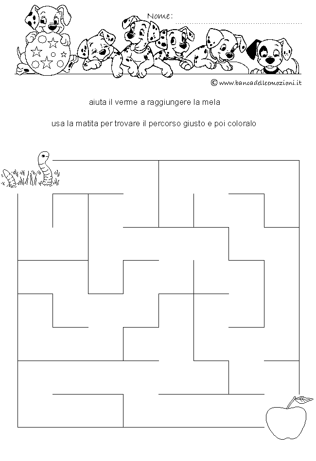 Pregrafismo - coordinazione oculo manuale