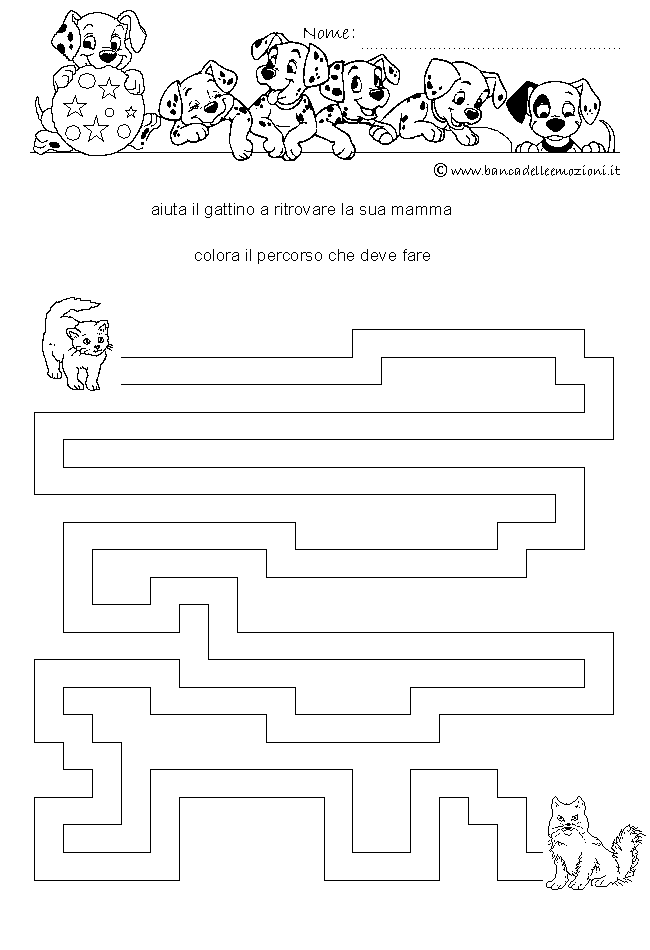 Pregrafismo - coordinazione oculo manuale