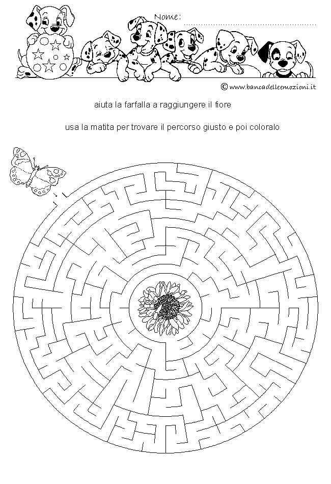 Pregrafismo - coordinazione oculo manuale