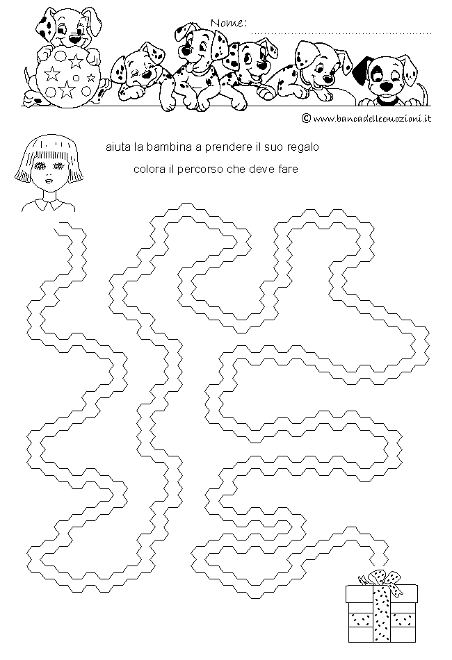 Pregrafismo - coordinazione oculo manuale