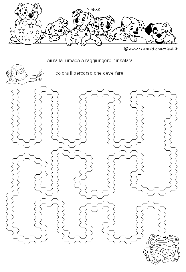 Pregrafismo - coordinazione oculo manuale