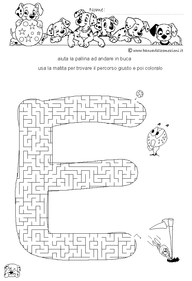 Pregrafismo - coordinazione oculo manuale