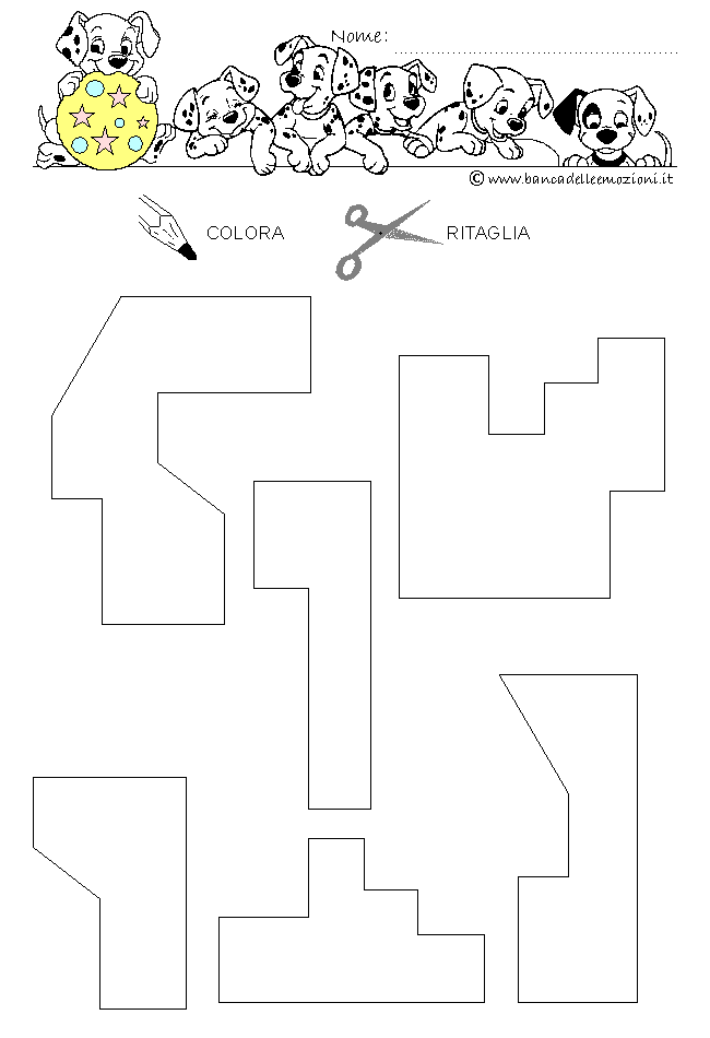 Pregrafismo - coordinazione oculo manuale - Ricostruisci i due quadrati