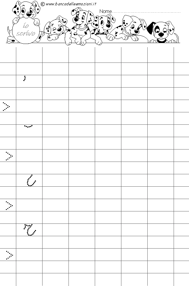 I componenti della lettera R corsivo minuscolo