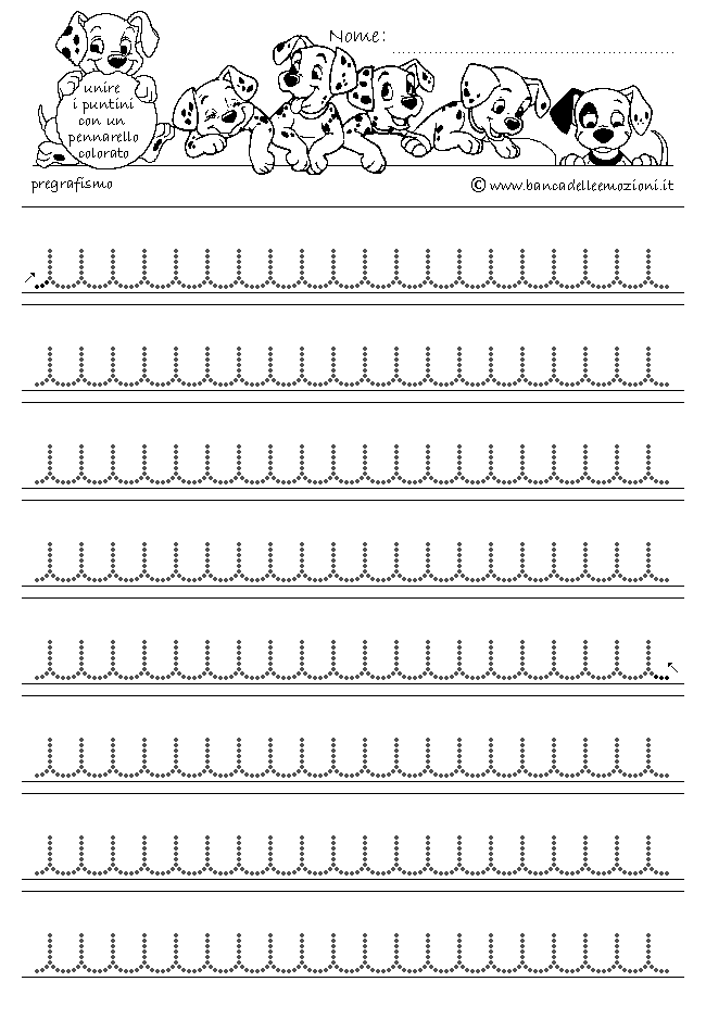 Pregrafismo - coordinazione oculo manuale