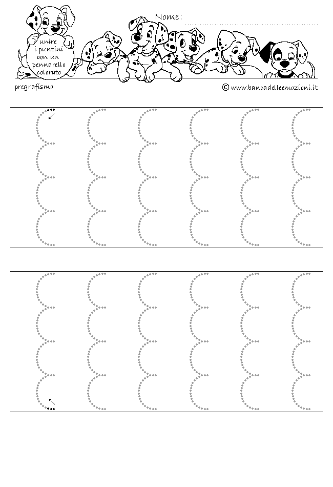 Pregrafismo - coordinazione oculo manuale