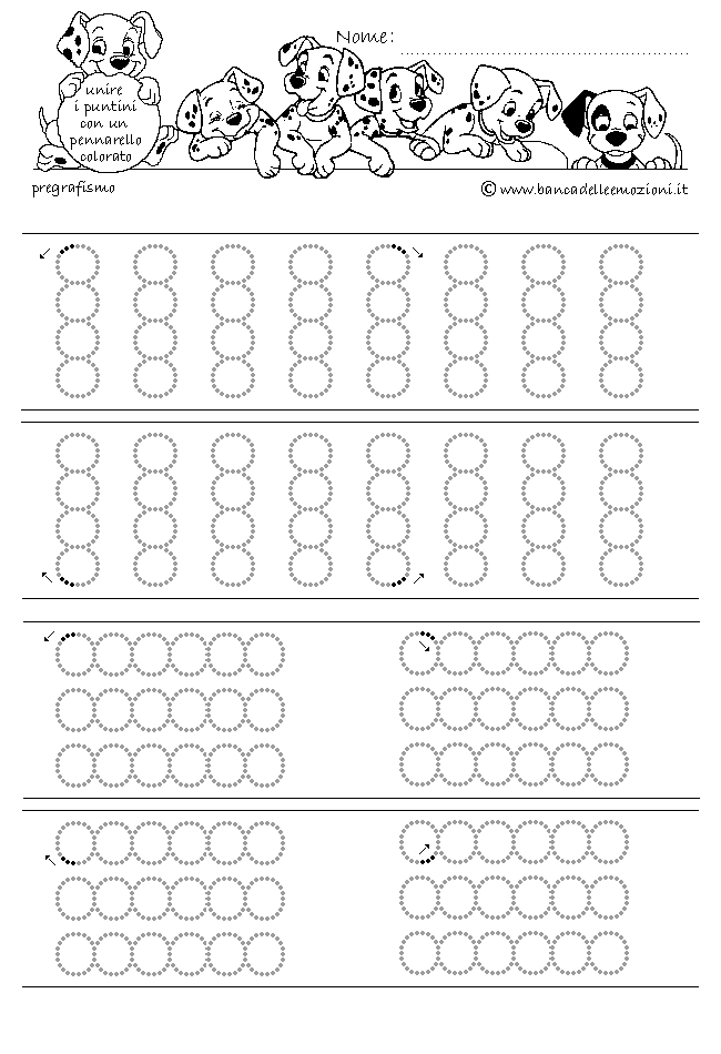 Pregrafismo - coordinazione oculo manuale