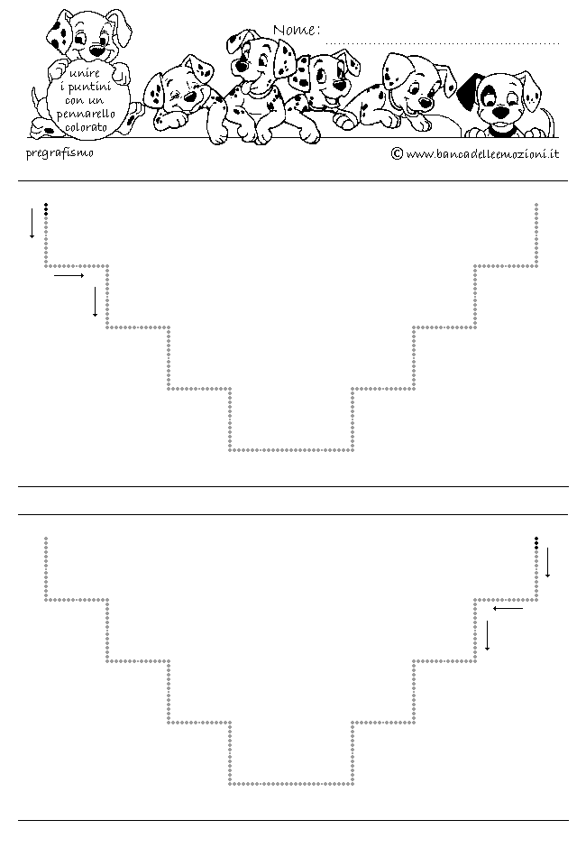 Pregrafismo - coordinazione oculo manuale