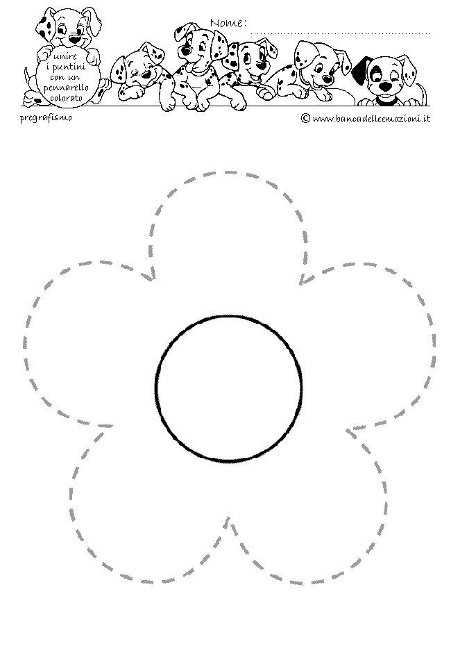 Pregrafismo - coordinazione oculo manuale