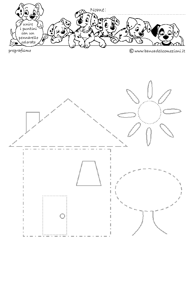 Pregrafismo - coordinazione oculo manuale