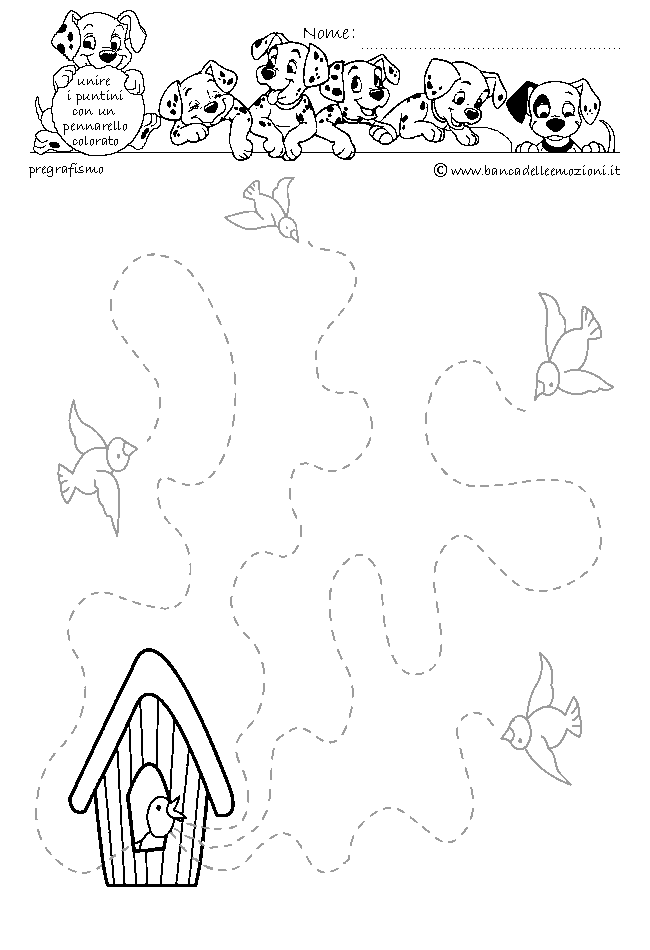 Pregrafismo - coordinazione oculo manuale