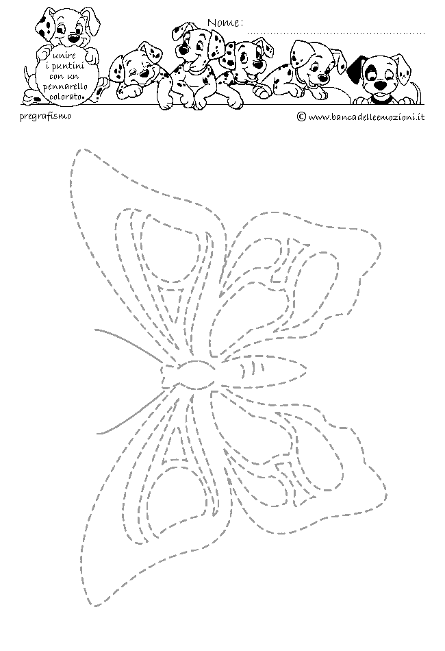 Pregrafismo - coordinazione oculo manuale