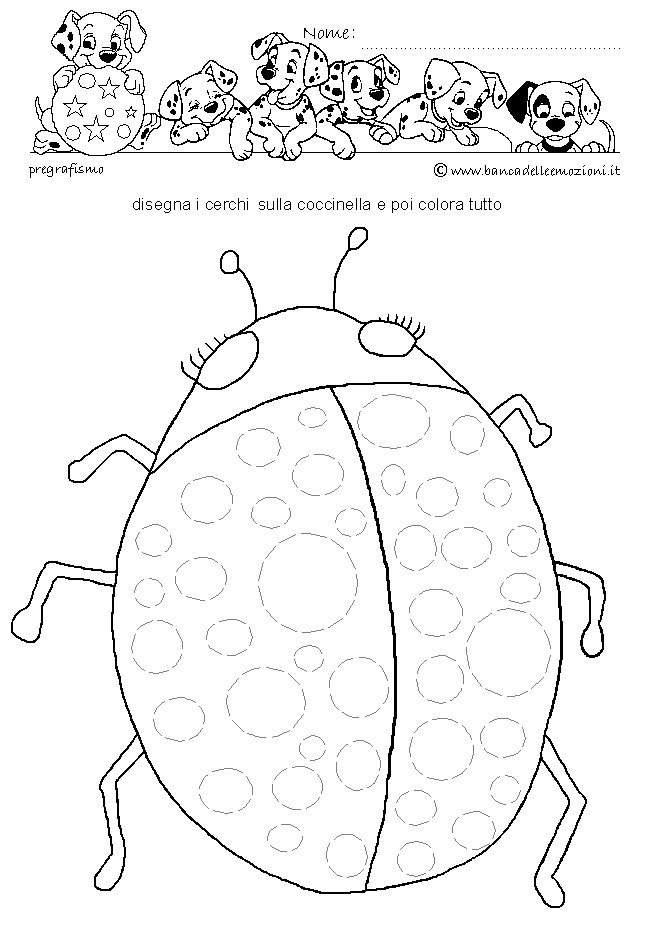 Pregrafismo - coordinazione oculo manuale