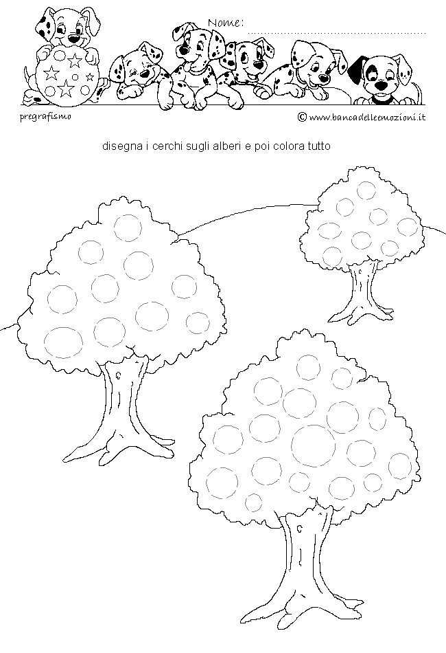 Pregrafismo - coordinazione oculo manuale