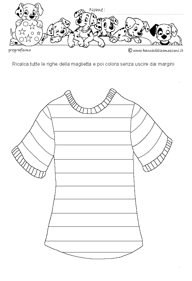 Pregrafismo - coordinazione oculo manuale