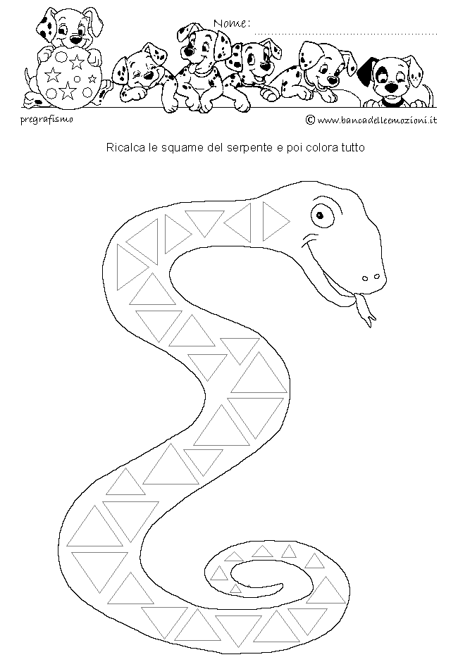 Pregrafismo - coordinazione oculo manuale