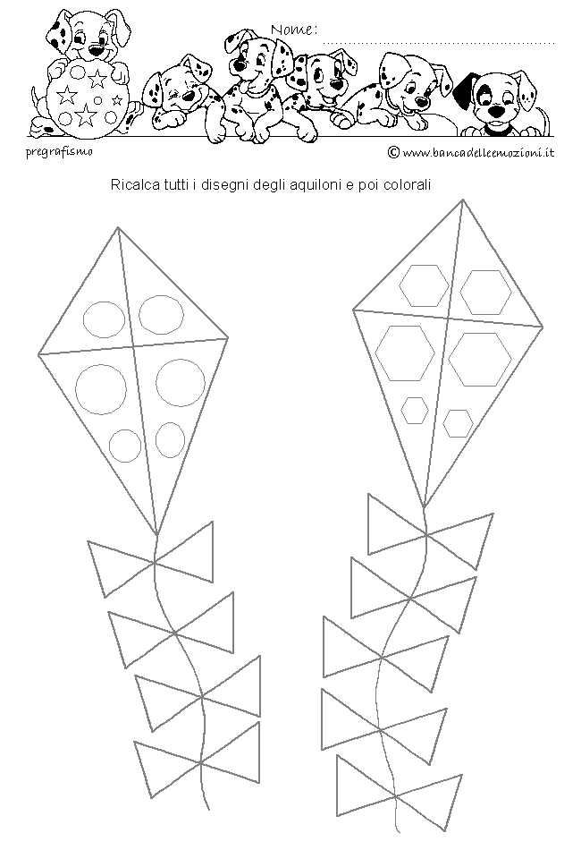 Pregrafismo - coordinazione oculo manuale