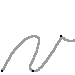 Alfabeto - Lettera V Corsivo minuscolo - scrivere senza la traccia