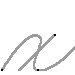 Alfabeto - Lettera X Corsivo minuscolo - scrivere senza la traccia