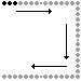 Pregrafismo - Linea verticale - linee orizzontali