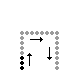 Pregrafismo - Linee verticale - linea orizzontale