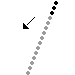 Pregrafismo - linee oblique grandi