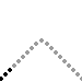 Pregrafismo - linee oblique orizzontali triangolo grande