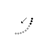 Pregrafismo - linee curve cerchio grande