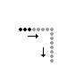 Pregrafismo - Linea verticale - linea orizzontale