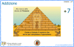 Conta e Calcola il numero che manca per completare l' addizione