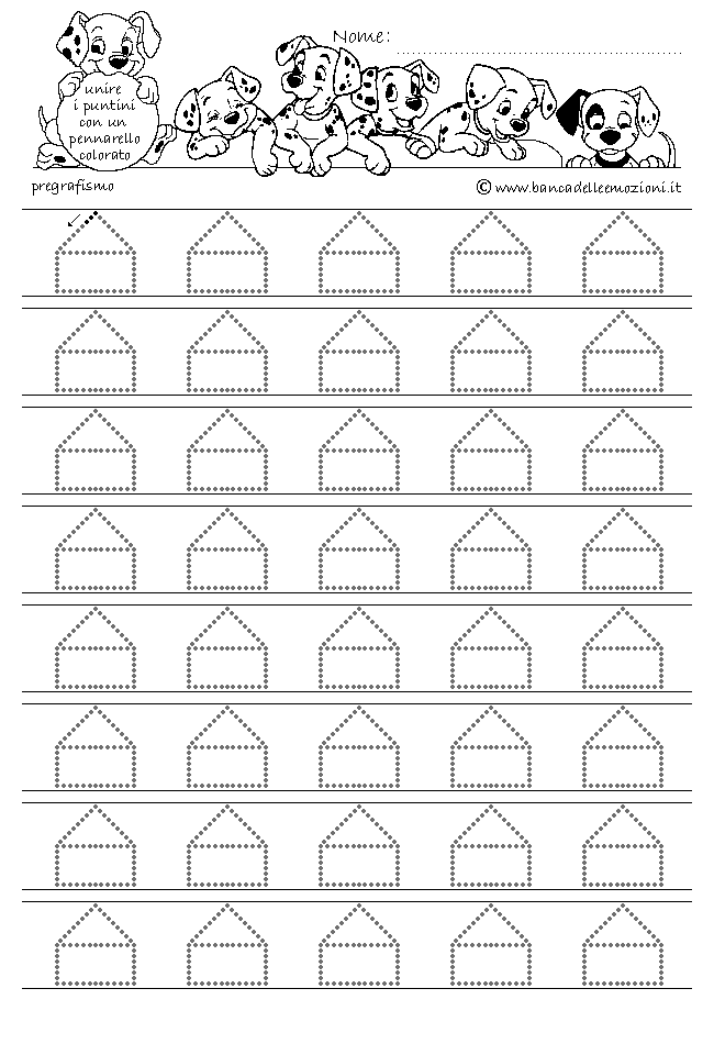 Pregrafismo - coordinazione oculo manuale