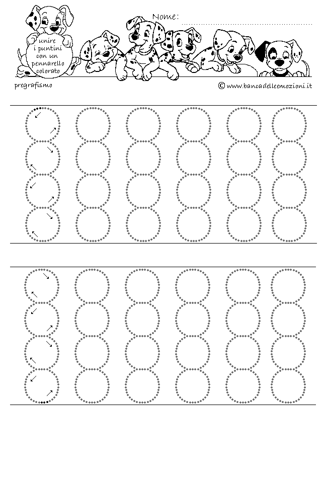 Pregrafismo - coordinazione oculo manuale