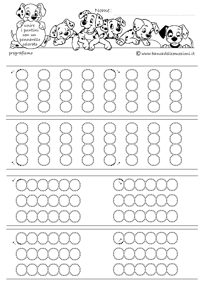 Pregrafismo - coordinazione oculo manuale