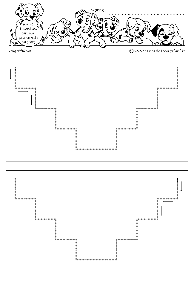 Pregrafismo - coordinazione oculo manuale