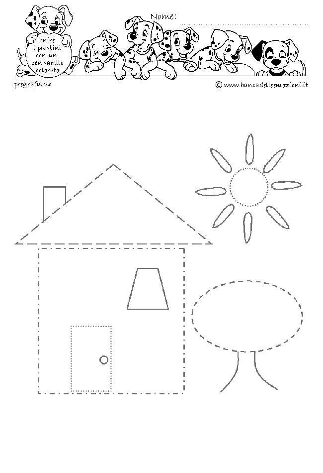 Pregrafismo - coordinazione oculo manuale