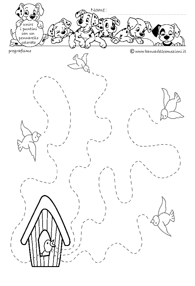 Pregrafismo - coordinazione oculo manuale