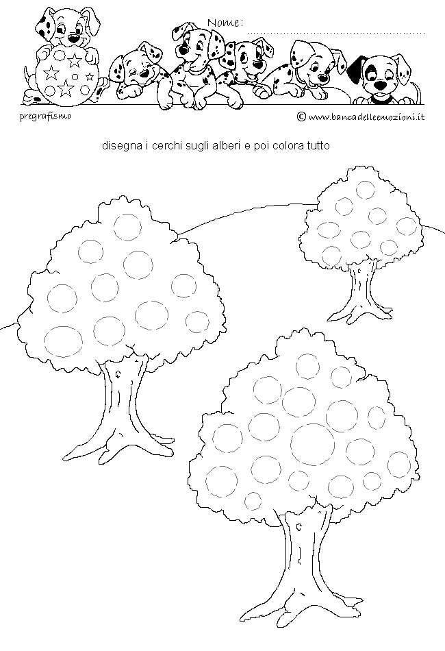 Pregrafismo - coordinazione oculo manuale