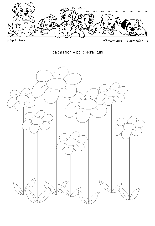 Pregrafismo - coordinazione oculo manuale